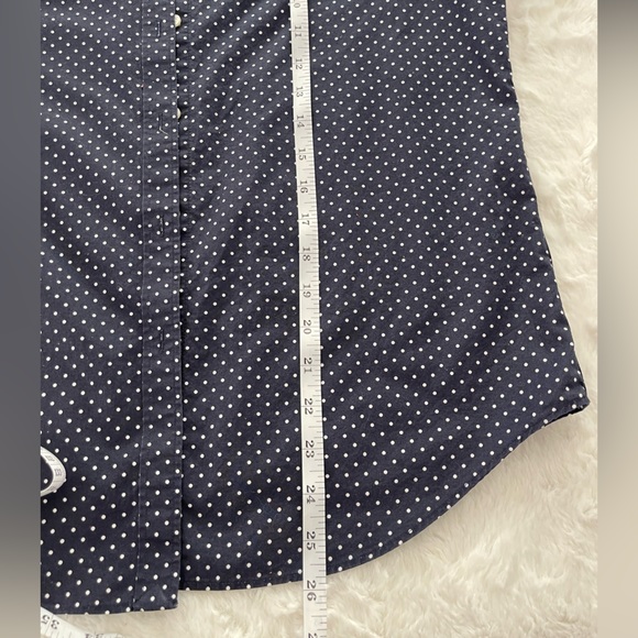 Lauren Ralph Lauren medium blue with white polka dots - Picture 6 of 6